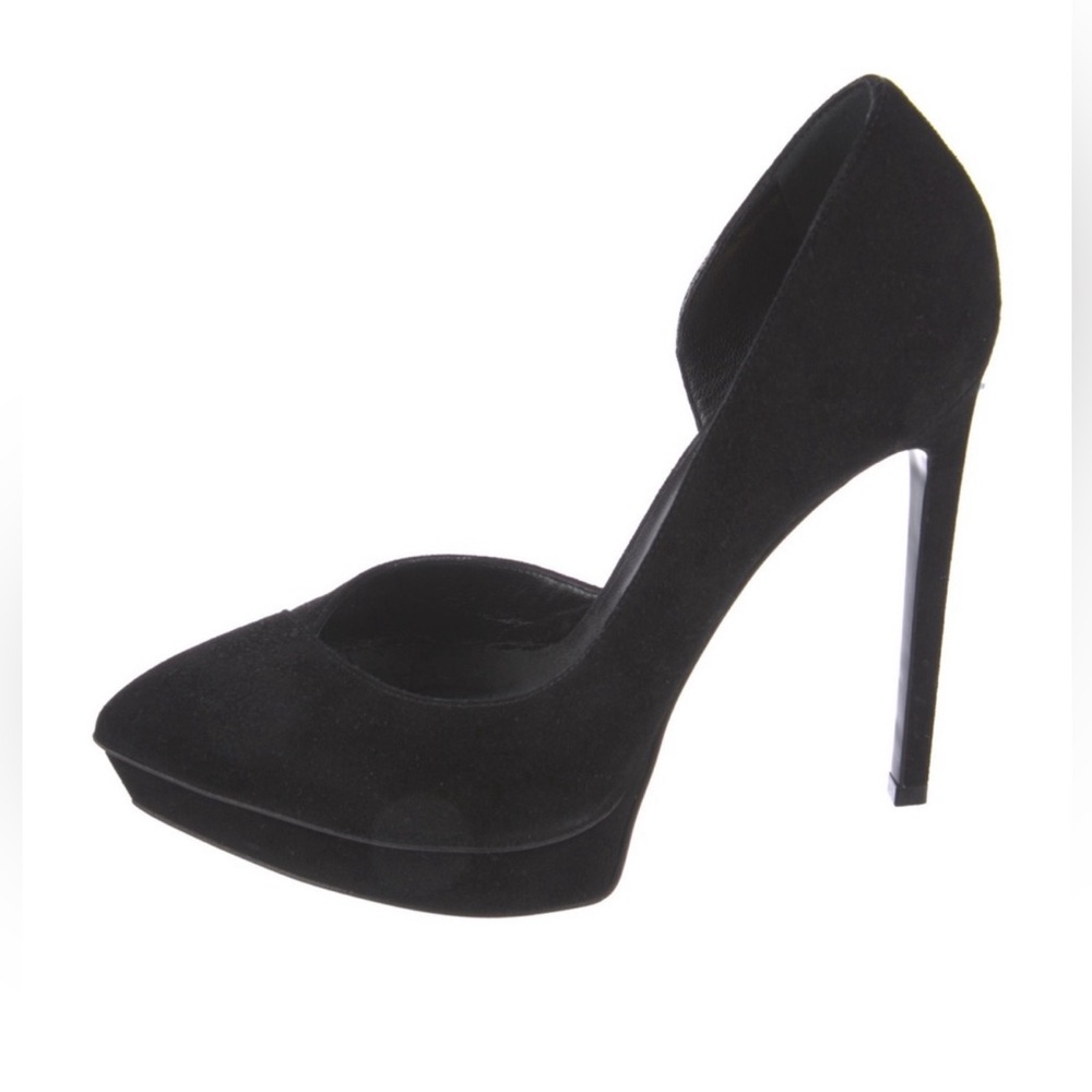 Saint Laurent 105 Janis Suede Pumps Size 37